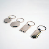 METAL BLANK KEYCHAINS ADVERTISING KEYRINGS FOR PROMOTIONAL GIFTS