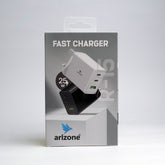 Arizone R-15 Fast Charger | 25W USB + Type-C Mobile Charger