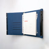 LEATHER NOTEBOOK WITH BACKUP CHARGER Q1 PRINTED WITH COMPANY LOGO