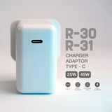 Arizone Type-C Fast Charger Adaptor | 25W & 45W High-Speed Charging