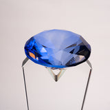 Blue Diamond Crystal Trophy