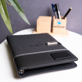 POWERBANK NOTEBOOK WITH WIRELESS CHARGER