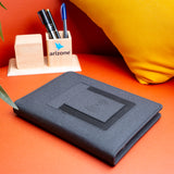 POWERBANK NOTEBOOK WITH WIRELESS CHARGER