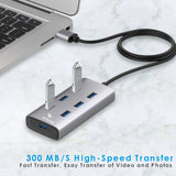 موزع USB T-3628 من Arizone® (موزع 7 منافذ) 1*USB 3.0/6*USB 2.0