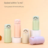 THERMAL CUP WITH SNAP FLIP LID STAINLESS STEEL WATER BOTTLE