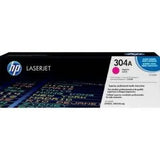 خرطوشة حبر HP 304A الأصلية ذات اللون الأرجواني لطابعات LaserJet (CC533A)
