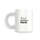 CERAMIC WHITE COFFEE CUP