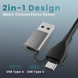 موزع USB Arizone® T-3621 (USB إلى LAN) 1*RJ45 100 ميجابت في الثانية