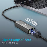 موزع USB Arizone® T-3621 (USB إلى LAN) 1*RJ45 100 ميجابت في الثانية