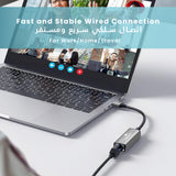 موزع USB Arizone® T-3621 (USB إلى LAN) 1*RJ45 100 ميجابت في الثانية