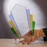 Color Blank Crystal Trophy