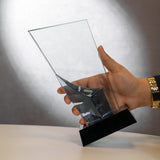 Glass Trophy Corporate Events Souvenirs Award