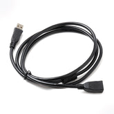 ARIZONE CABLE EXTENSION USB 1.5M BLK Male A to Female A Extension Cable for Laptop/PC/Printer/Scanner/Display