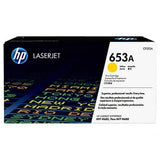 خرطوشة حبر HP 653A LaserJet الأصلية الصفراء (CF322A)