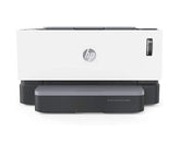 طابعة HP Neverstop Laser 1000W اللاسلكية - سرعة طباعة تصل إلى 21 صفحة في الدقيقة، حبر محمل مسبقًا لطباعة ما يصل إلى 5000 صفحة - أبيض
