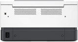 طابعة HP Neverstop Laser 1000W اللاسلكية - سرعة طباعة تصل إلى 21 صفحة في الدقيقة، حبر محمل مسبقًا لطباعة ما يصل إلى 5000 صفحة - أبيض
