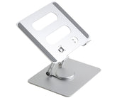 Arizone® Laptop Stand, Portable Adjustable Aluminium Laptop Riser Holder for Desk