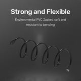 ARIZONE HDMI Extension Cable M/F 30CM BLK