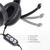 UP Gaming Headset for PS4, PS5, PC, Switch, Q6 2.4GHz USB Gaming Headphones with Microphone, Over Ear Headphones for Laptop/Tablet, Low Latency