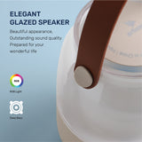 Arizone® LED Bluetooth Speaker Long Battery Life 360 Surround Sound and Colorful LED Light for Home and Outdoor