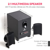 Arizone® BT AS 6000U 2.1ch Home Theatre Satellite Speakers with Bluetooth USB NFC Compatible Big Size SubWoofer -