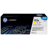 خرطوشة حبر HP 123A LaserJet الأصلية الصفراء (Q3972A)