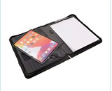 PORTABLE BRIEFCASE WITH DIARY POWER BANK FLASH DRIVE AND LED LOGO