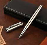 METAL SIGNATURE BALLPOINT PEN BLACK INK ROLLER BALL PEN