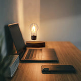 Levitating Bulb Lamp Creative Magnetic Floating LED Light Desk Lamp