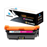 خرطوشة حبر بديلة من Arizone لطابعات HP 507A 507X CE403A - HP Laserjet Enterprise M551n M551dn M551xh M570dw M570dn M575c M575dn M575f (أرجواني)
