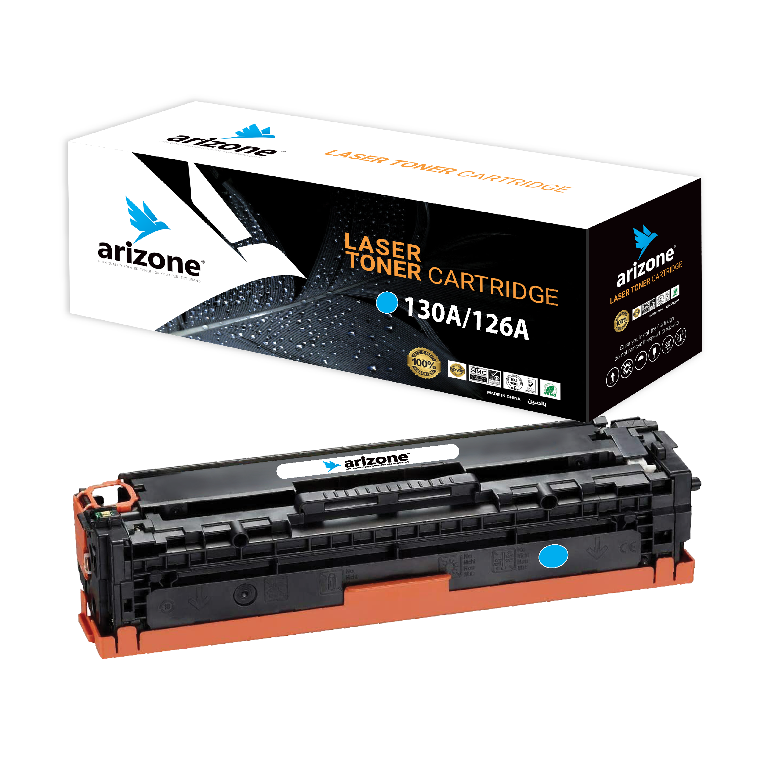 Arizone Toner Cartridge Replacement for HP 203A CF542A for Color Laserjet M254dw M254nw MFP M280 M280nw M281cdw M281fdn M281fdw Printer yellow