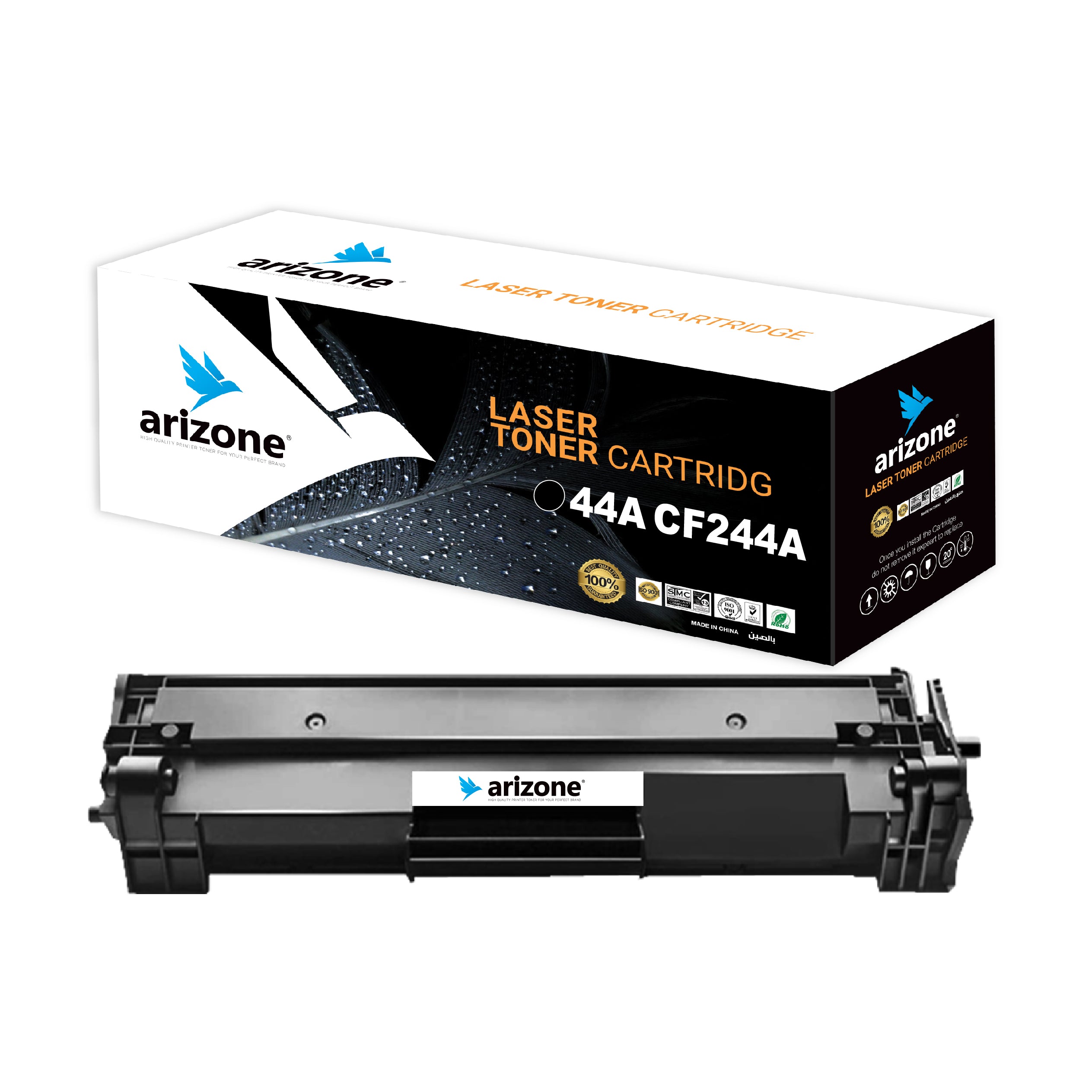 Arizone Toner Cartridge Replacement for HP 44A CF244A Work for HP LaserJet Pro M15a M15w M16a M16w MFP M28a M28w M29a M29w Printers