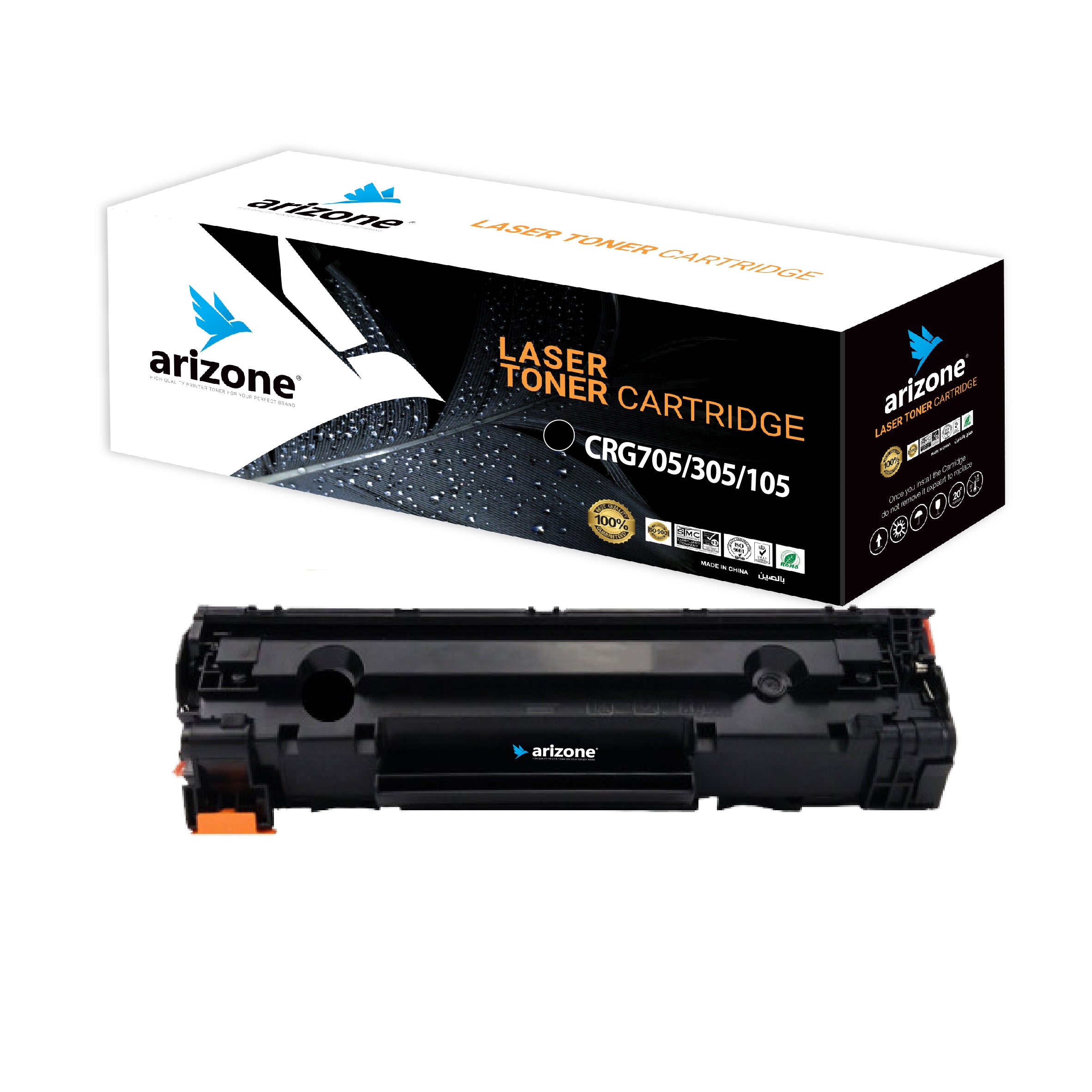 Arizone Toner Cartridge CRG705/305/105 Black