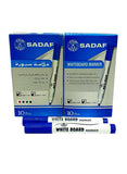 قلم تحديد السبورة البيضاء Sadaf Bullet Tip، 2 مم، أزرق