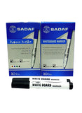 قلم تحديد السبورة البيضاء Sadaf Bullet Tip، 2 مم، أسود