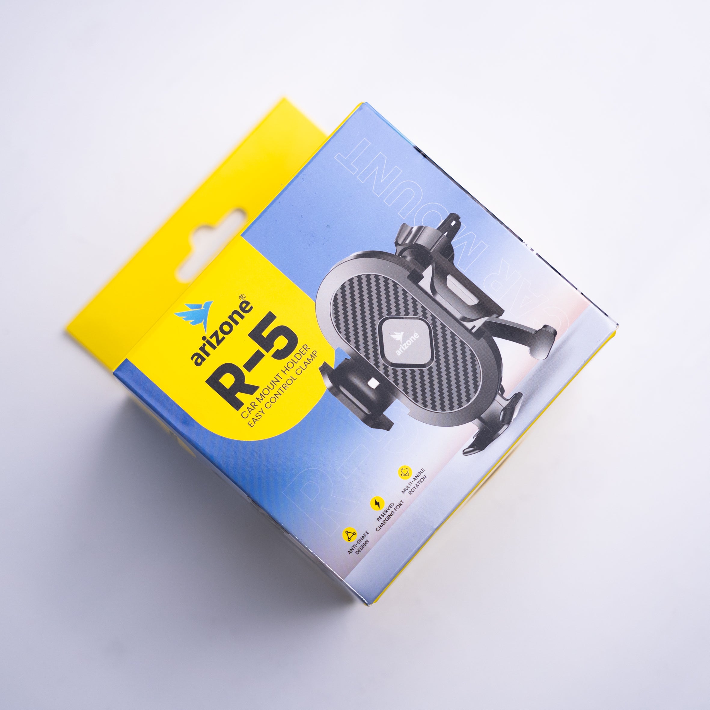 Fully Adjustable Premium Car Mobile Holder with Quick Release Function, Multiple View Angles,Strong Sunction Cup, Windshield & Dashboard Phone Holder for Car