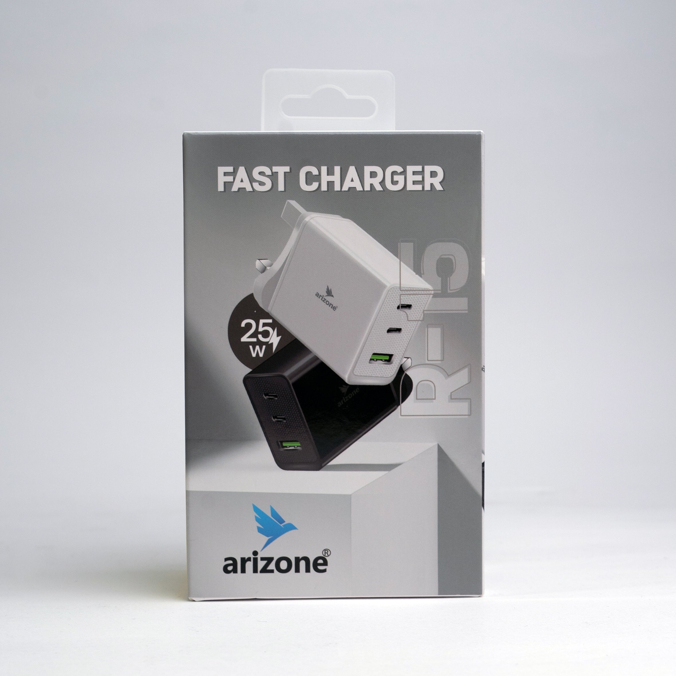 Arizone R-15 Fast Charger | 25W USB + Type-C Mobile Charger