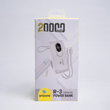 Arizone Portable Charging Power Bank R-3 20000mAh Fast Charging