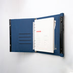 LEATHER NOTEBOOK WITH BACKUP CHARGER Q1 PRINTED WITH COMPANY LOGO