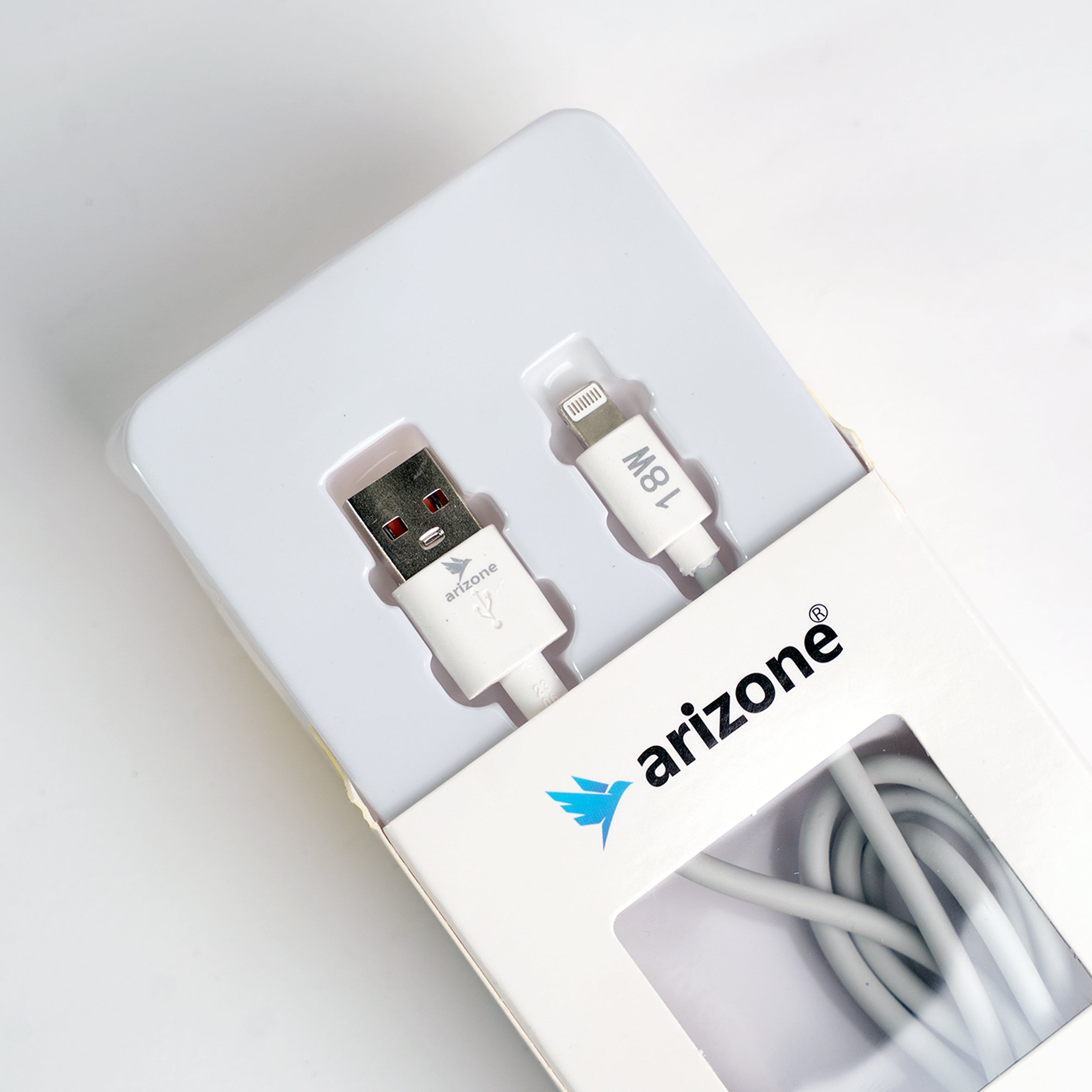 Arizone R-24 USB to Lightning Cable | 18W Fast Charging