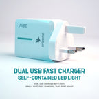 Arizone R-14 Dual USB Fast Charger | 3.1A with LED Indicator