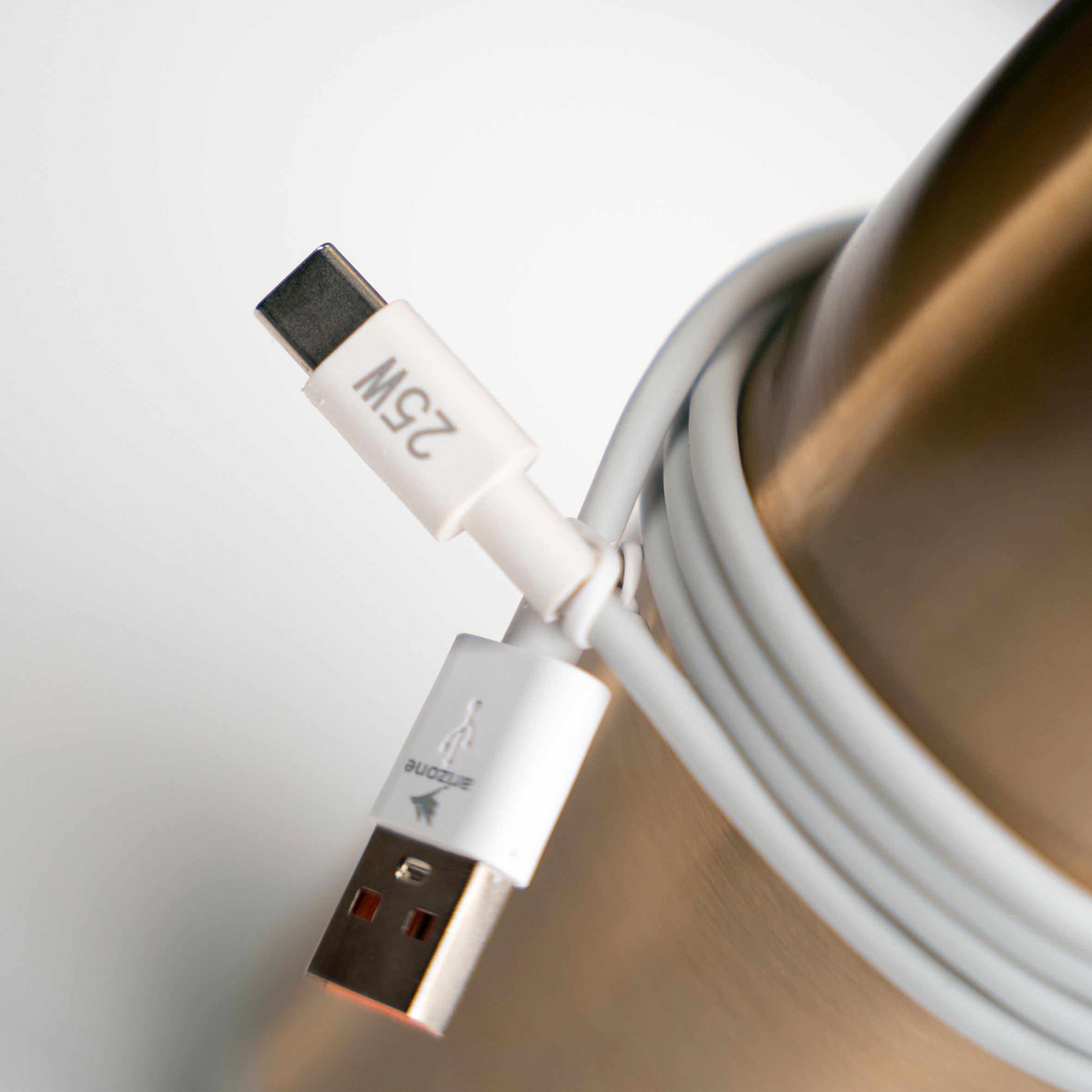 Arizone R-21 USB-A to Type-C Charger Cable | 25W Quick Charge