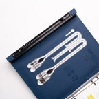 LEATHER NOTEBOOK WITH BACKUP CHARGER Q1 PRINTED WITH COMPANY LOGO