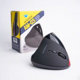 Arizone AM-03 Wireless Vertical Mouse USB Rechargeable Optical Vertical Mice Universal Computer Gaming Mouse Wireless Ergonomic Optical Mouse For PC Laptop