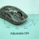 Arizone® AM-05 Transparent RGB Gaming Mouse