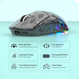 Arizone AM-05 Transparent RGB Gaming Mouse