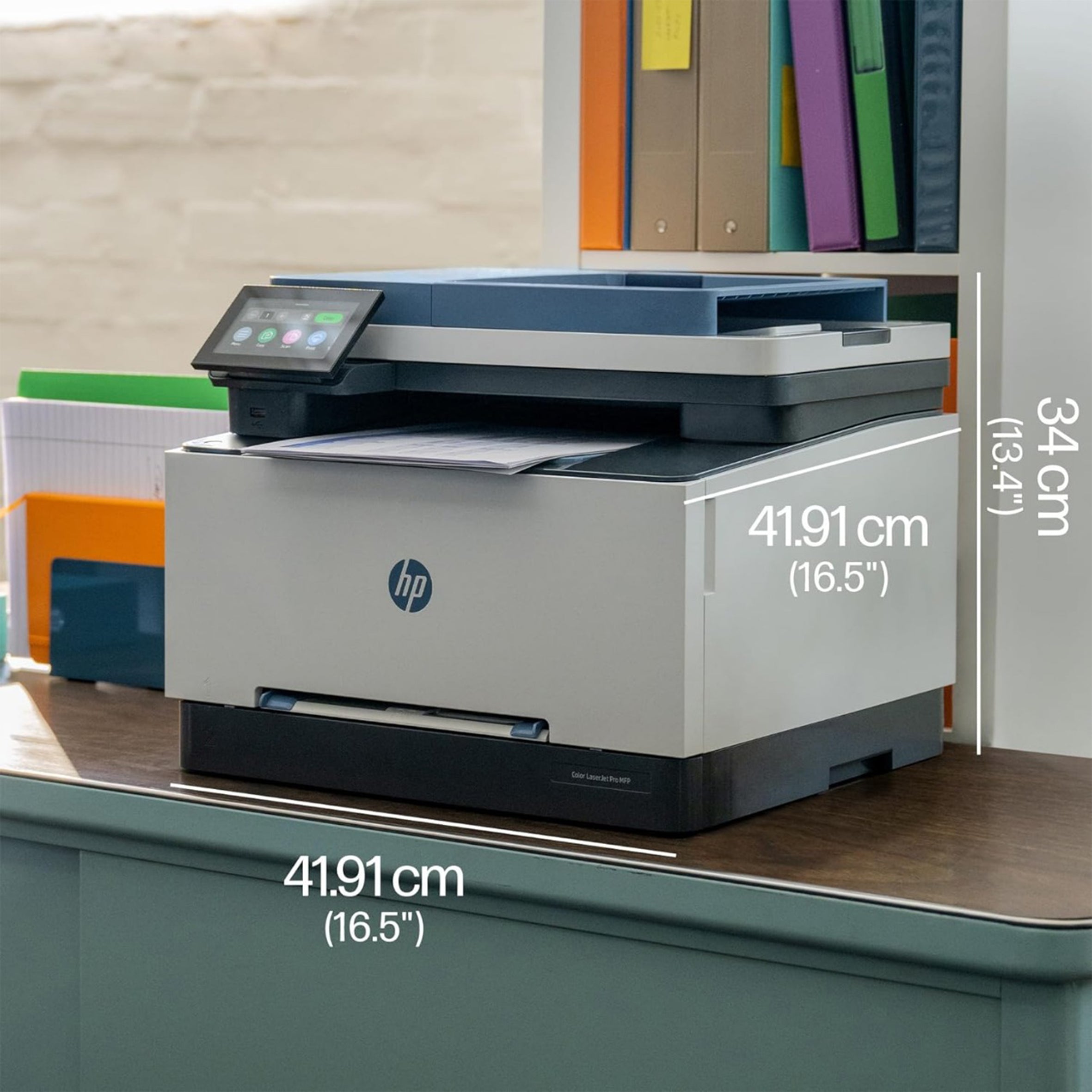 HP Color LaserJet Pro MFP 3303sdw - Print, Copy, Scan; Wireless, Two-sided printing, 250-sheet input tray; Print speed up to 25 ppm (black) and 25 ppm (color)