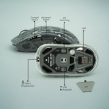 Arizone® AM-05 Transparent RGB Gaming Mouse