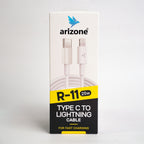 Arizone R11 USB-C to Lightning Cable 1 Meter | 25W Quick Charge