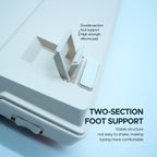 Arizone BK-035 2.4GHz Wireless Keyboard – English/Arabic Layout – Swappable Keycaps – Replaceable Battery – USB Nano Receiver – Slim Desk Accessory